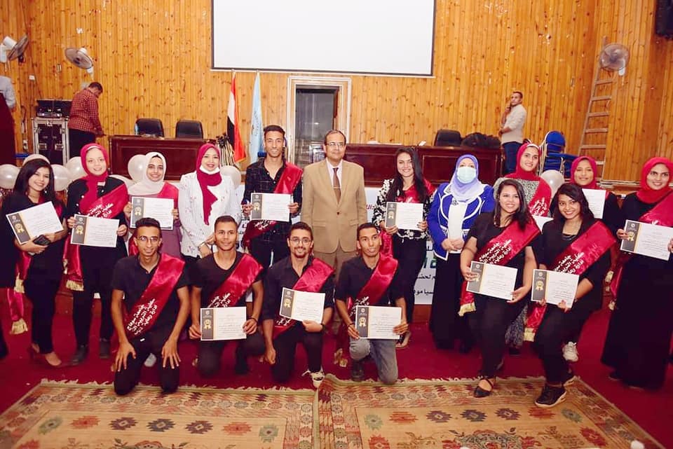 كلية التربية النوعية بسوهاج تحتفل باستقبال الدفعة الثانية من طلابها
