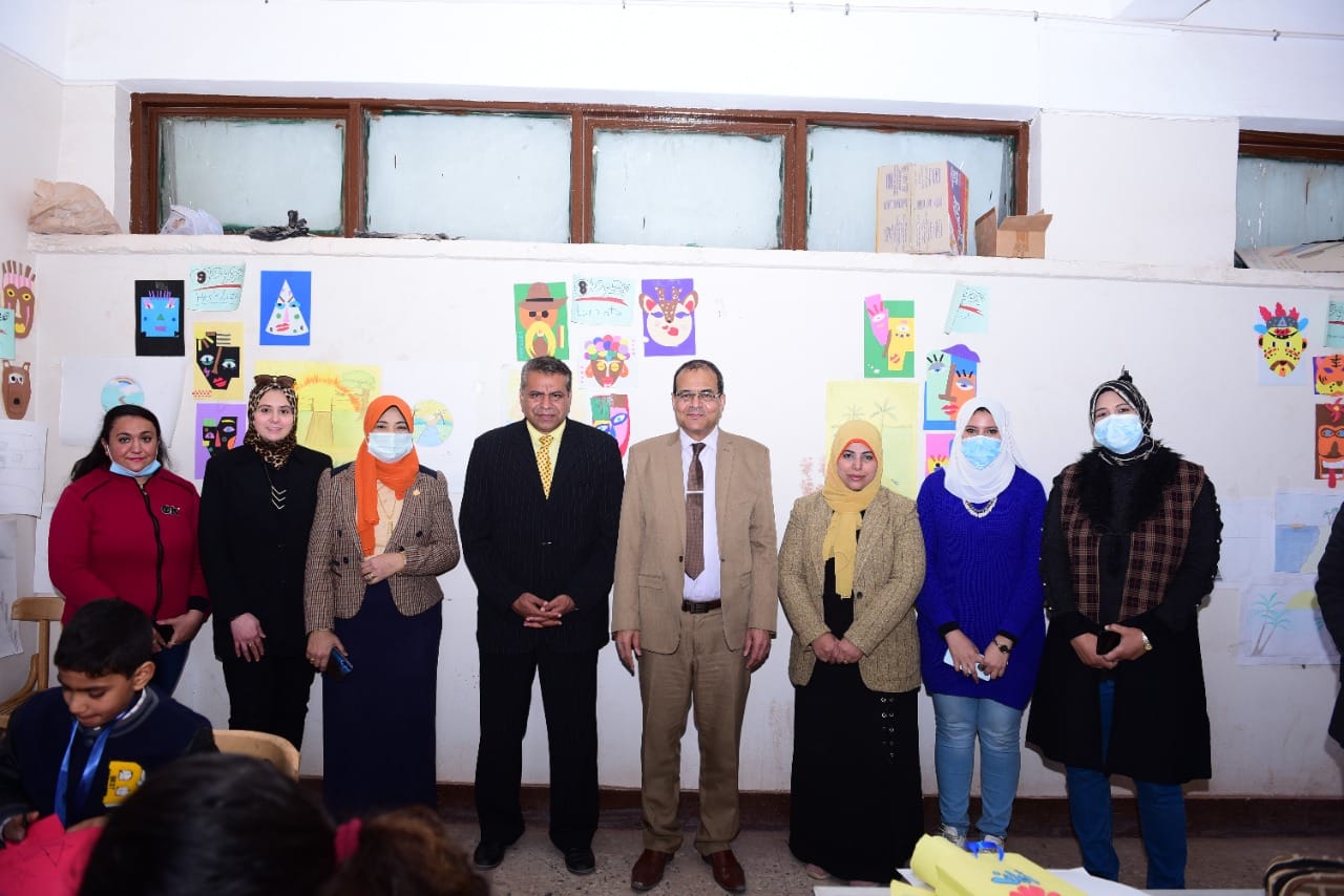 The President of Sohag University inaugurates the sixth stage of the Children’s University