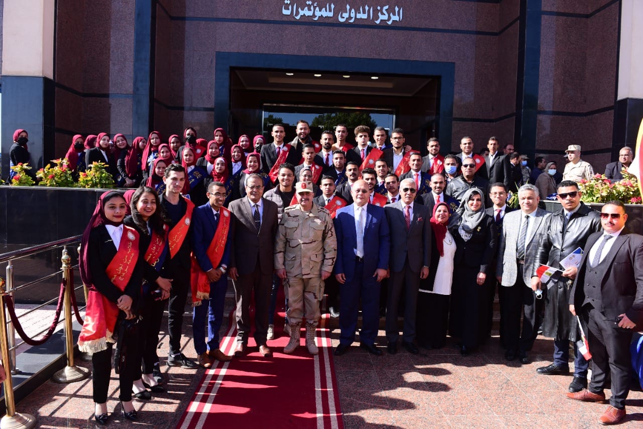 The events of the twelfth educational symposium about risks that threaten the Egyptian national security