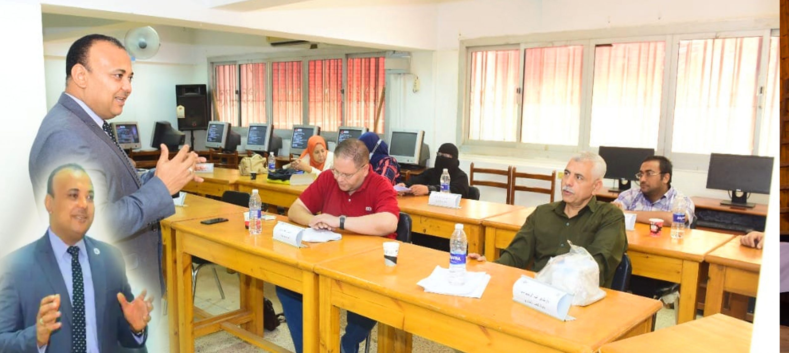 جامعة سوهاج تختتم برنامجها التدريبي عن تصميم وتفعيل المقرر الإلكتروني