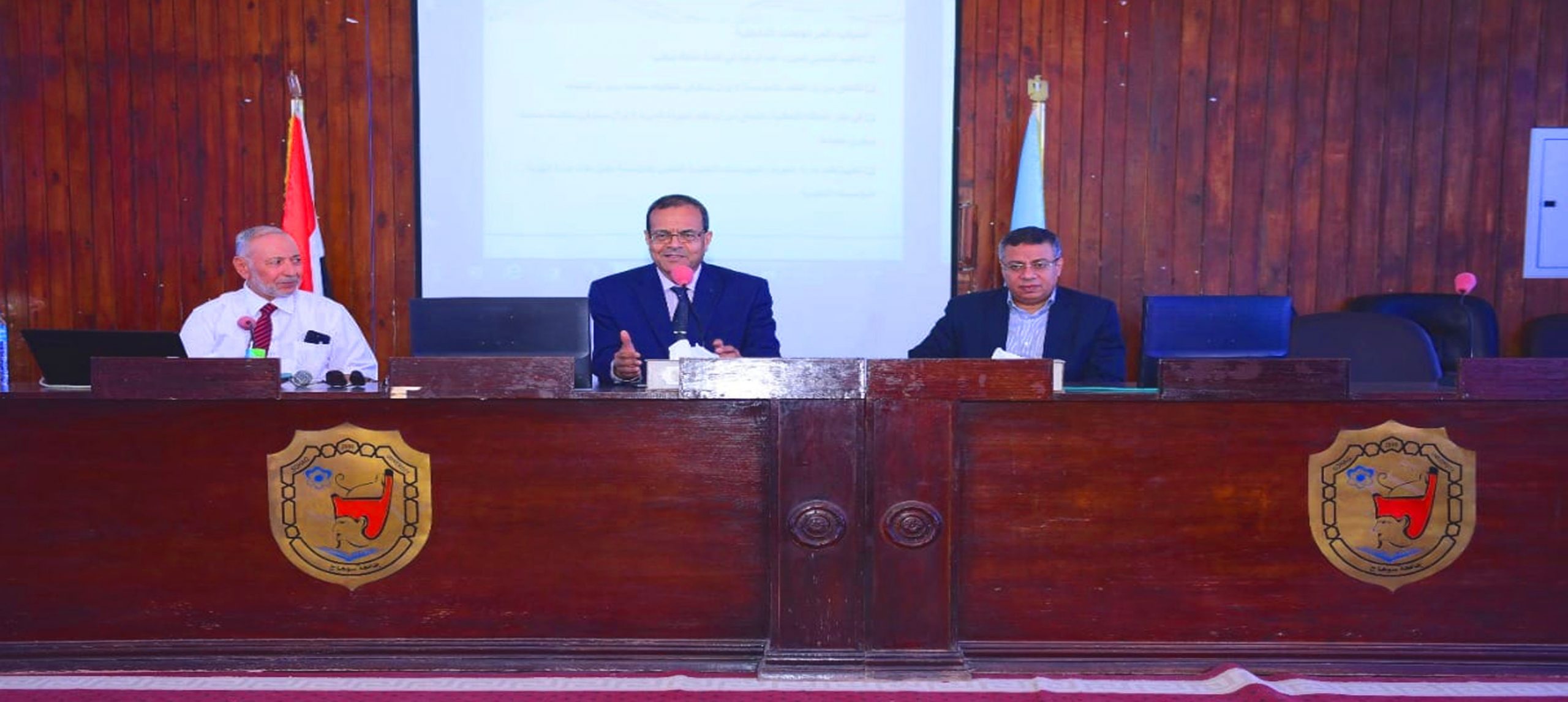 رئيس جامعة سوهاج يشهد بدء برنامج إعداد وتأهيل ٨٤ مراجع داخلي للأيزو ٢١٠٠١:٢٠١٨