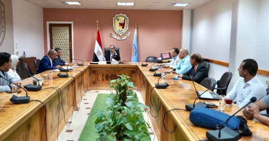 The President of Sohag University discusses the final preparations for participation in the Higher Education Forum of Climate Change￼