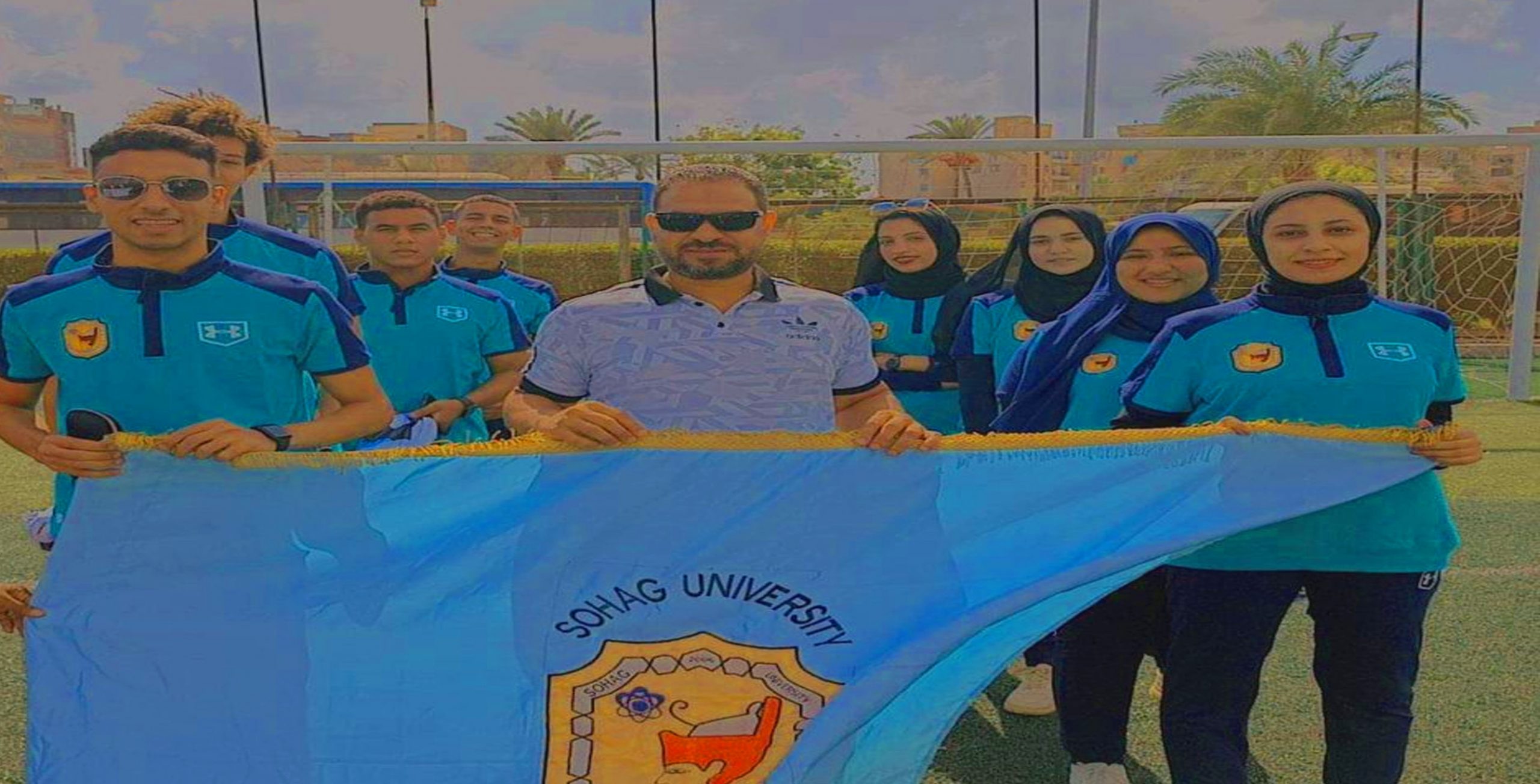 جامعة سوهاج تحصد المركز الثالث في لقاء المسابقات الرياضية الترويحية لطلاب الجامعات بالإسكندرية