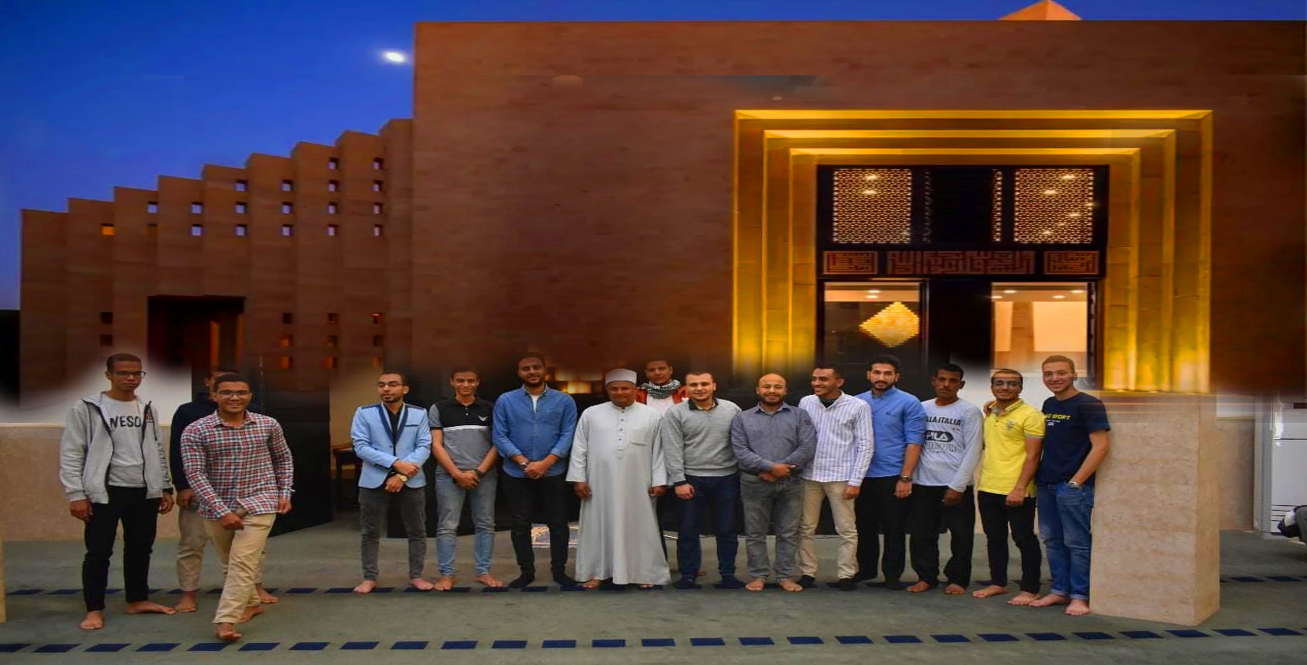 قسم الهندسة المعمارية بجامعة سوهاج تنظم زيارة ميدانية إلى مسجد باصونه