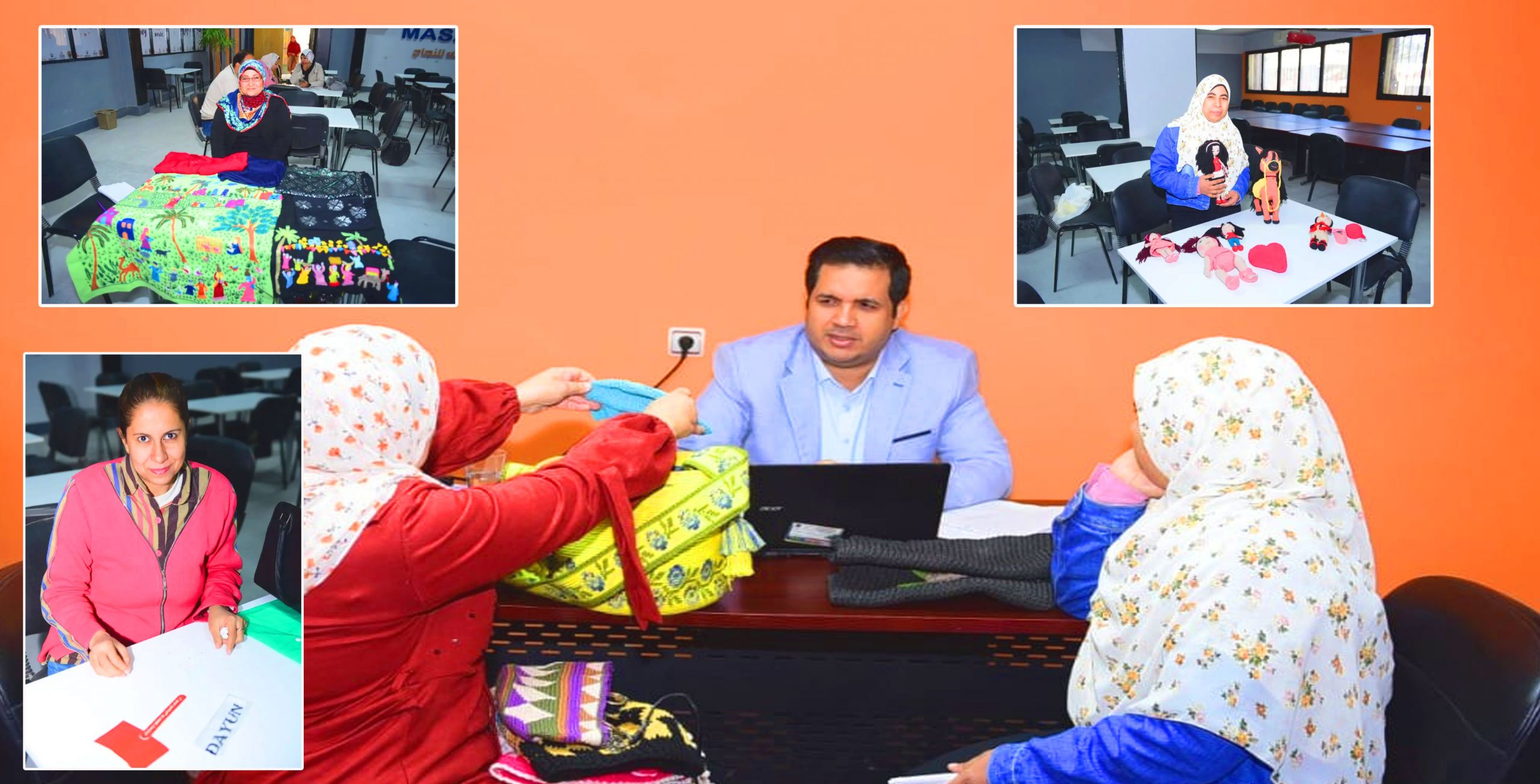 حاضنة مسار بجامعة سوهاج تبدأ أولى مقابلاتها لرائدات الأعمال المتقدمات لمسابقة إبدأي حلمك