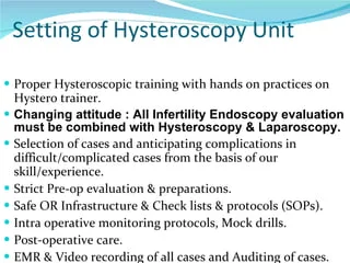Developing the Hysteroscopy and abdominal endoscopy unit at the Sohag University Hospital at a cost of 4.5 million pounds.