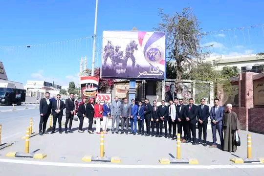 *في أجواء من الفرحة والبهجة ..طلاب من أجل مصر بجامعة سوهاج تُشارك بإحتفالية المحافظة بعيد الشرطة ال٧٢*