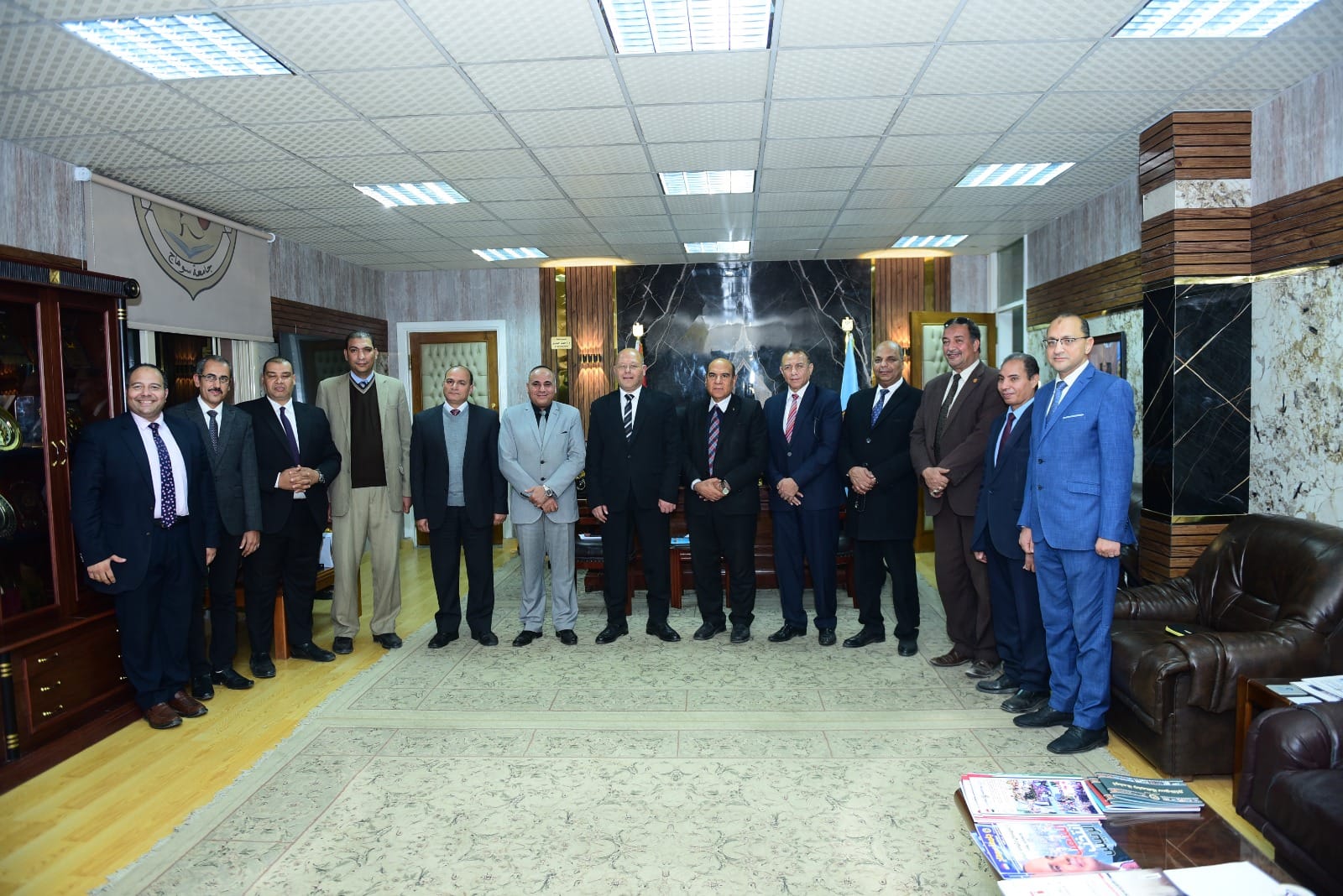 The Supreme Committee of Universities praises the Material and Human Capabilities of Faculty of Graduate Studies and Environmental Research at Sohag University in preparation for the start of studies there.