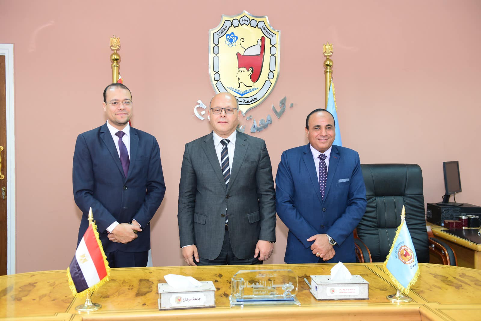 Sohag University signs a Cooperation Protocol with the Oncology Center in Sohag to Serve Mental Health and Psychological Support