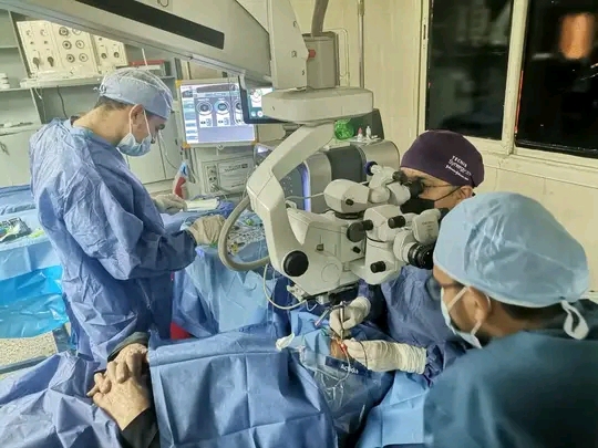 قسم العيون بمستشفي سوهاج الجامعي القديم يزود بأحدث أجهزة “الميكروسكوبات”لإجراء عمليات المياه البيضاء و الزرقاء