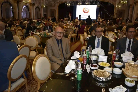بحضور وزير التعليم العالي رئيس جامعة سوهاج يشارك في حفل افطار المجلس الأعلي للجامعات