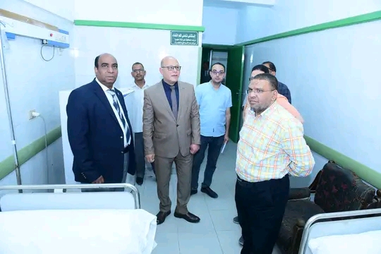 النعماني يؤكد علي جاهزية مستشفيات سوهاج الجامعية لاستقبال جرحى غزة غداً لتلقي الرعاية الصحية